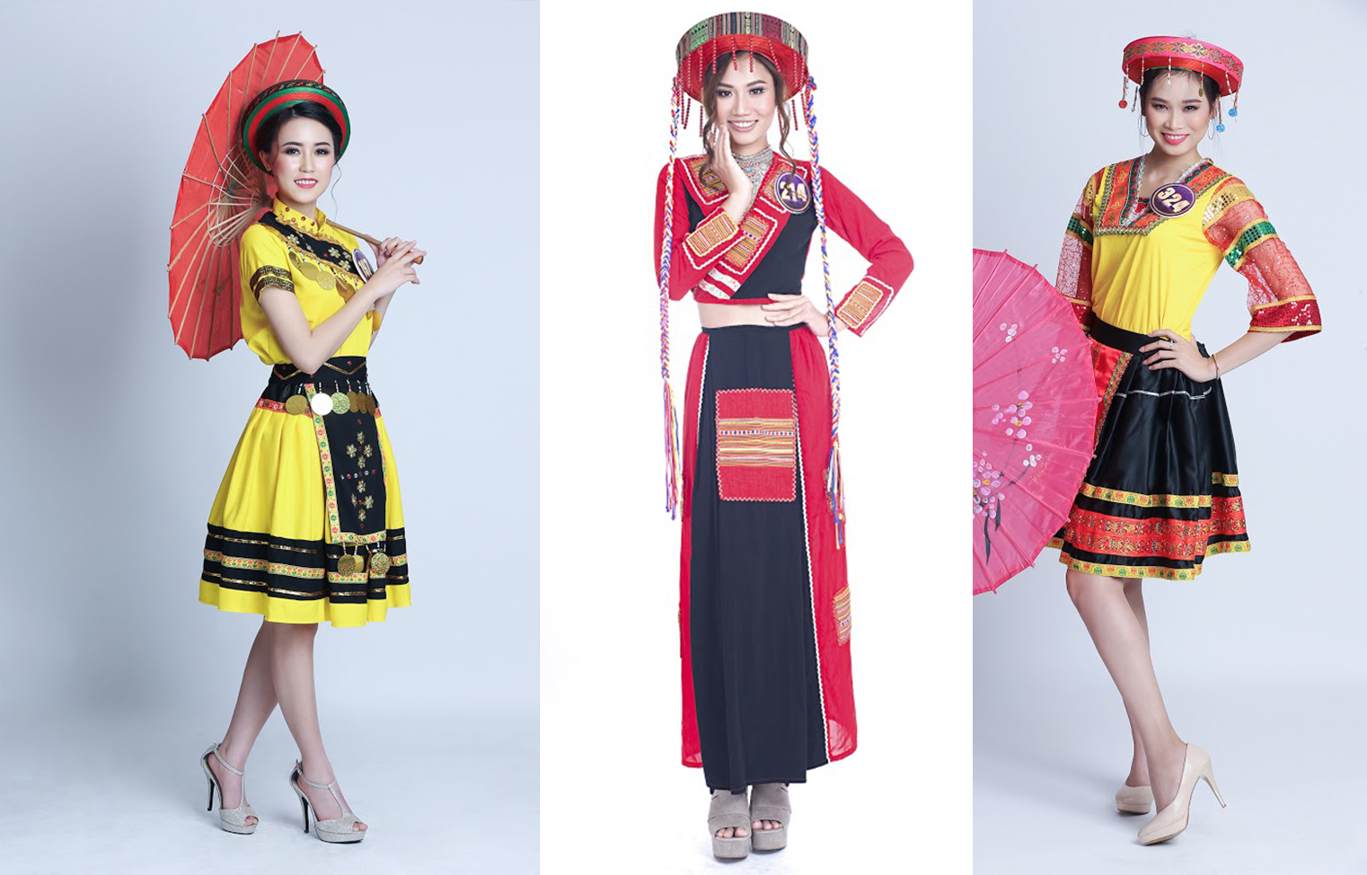 Trang phục vùng miền hội tụ rực rỡ tại Hoa khôi Du lịch Việt Nam 