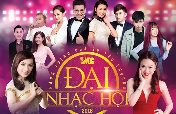Mỹ Tâm, Phi Nhung, Bảo Anh khởi động lễ hội âm nhạc hoành tráng - Đại Nhạc Hội IMC 2018