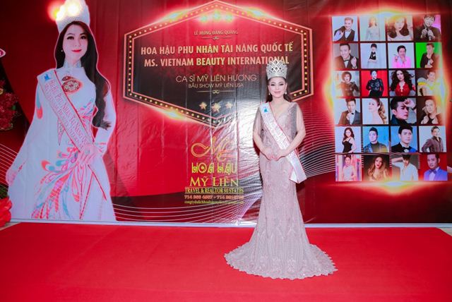 Dàn sao Việt đến chúc mừng Hoa hậu Phu nhân Quốc tế Mỹ Liên
