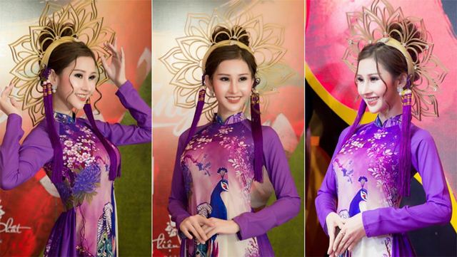 Hoa hậu Chi Nguyễn đảm nhận vị trí vedette trong đêm diễn thời trang