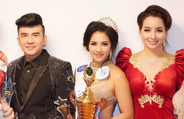 Người đẹp gốc Việt đoạt giải hoa hậu 1 "Hoa Hậu Hoàn Vũ Việt Nam Thế Giới"