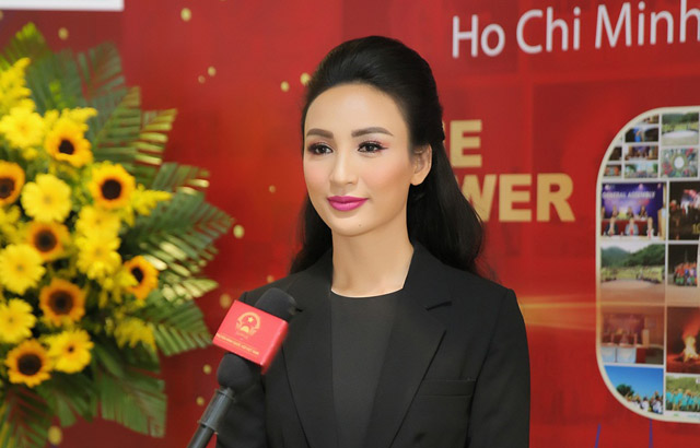 Hoa hậu du lịch Ngọc Diễm giữ chức chủ tịch JCI Việt Nam