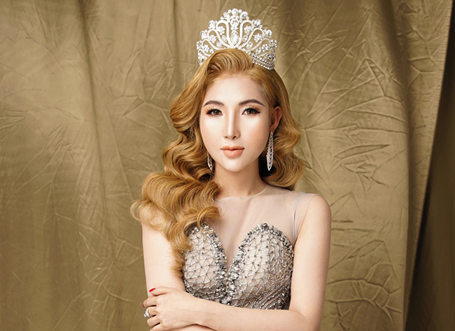Á hậu Thanh Tuyền khoe trọn vẻ đẹp theo chuẩn "tỷ lệ vàng"
