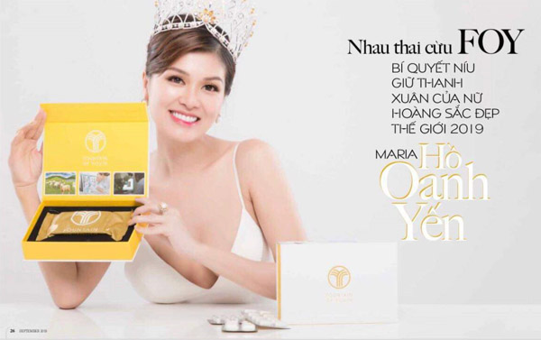 Tân nữ hoàng sắc đẹp Maria Hồ Oanh Yến tham gia sự kiện "Ngoisao Beauty Expo 2019"
