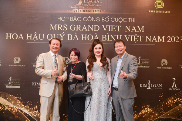 Hoa hậu Phan Kim Oanh làm Trưởng Ban Giám khảo Hoa Hậu Quý Bà