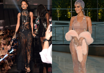 Những trang phục táo bạo của Rihanna