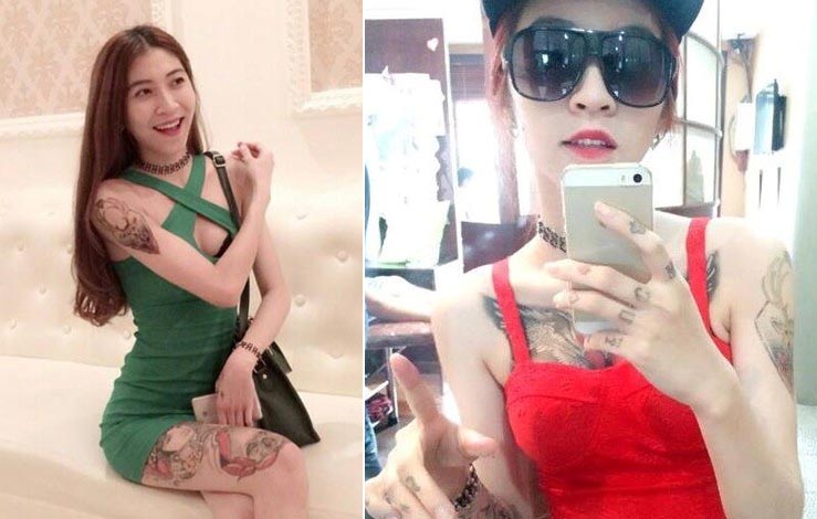 Cô gái Nghệ An dùng hình xăm thay trang sức khi ra đường