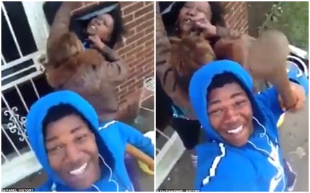 Chàng trai quay video "tự sướng" khi mẹ và người yêu lao vào đánh nhau dữ dội