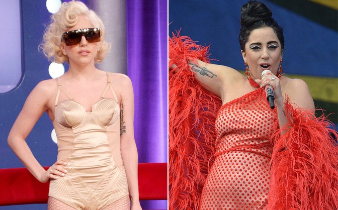Choáng với quá trình tăng cân đến béo phệ của Lady Gaga