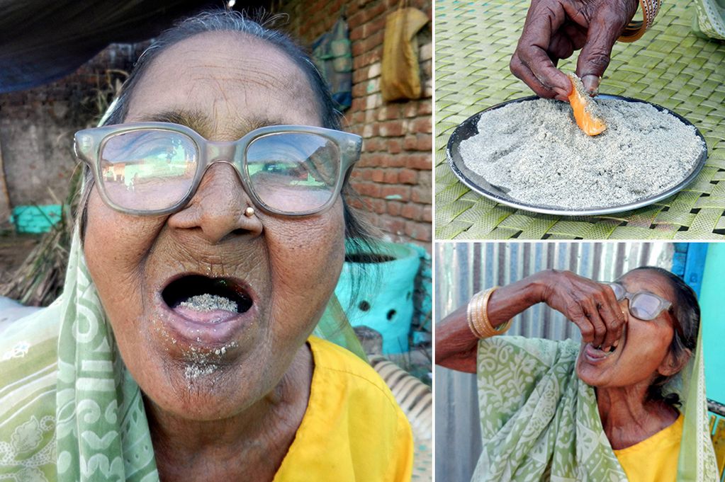 Lạ lùng cụ bà ăn 1kg cát mỗi ngày suốt 80 năm vẫn khoẻ mạnh