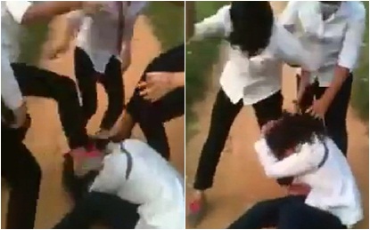 Phẫn nộ nữ sinh bị đánh hội đồng dã man ở trường còn bị "phục kích" khi đi học về
