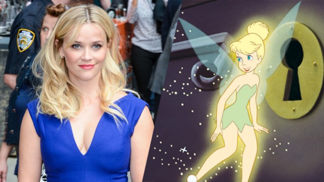 Reese Witherspoon tham gia phiên bản mới của Tinker Bell