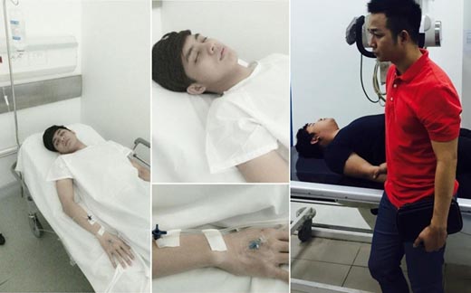 Ca sĩ Việt nhập viện vì ham công tiếc việc