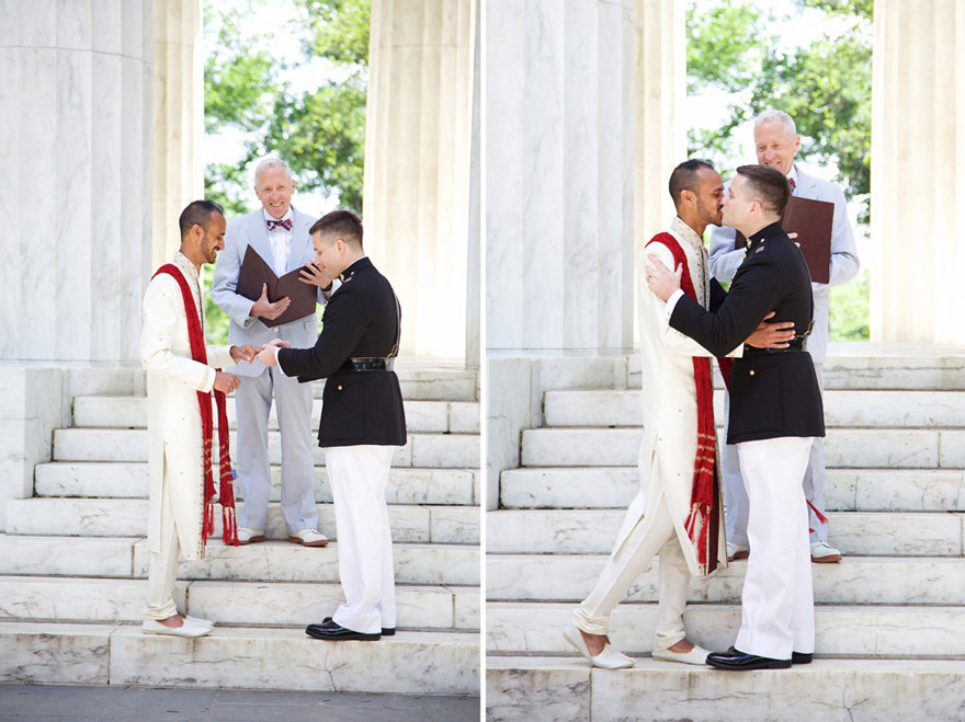 Đám cưới ngập tràn hạnh phúc của cặp đôi đồng tính