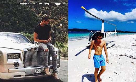 Choáng với kỳ nghỉ hè như "vua chúa" của hội con nhà giàu trên Instagram