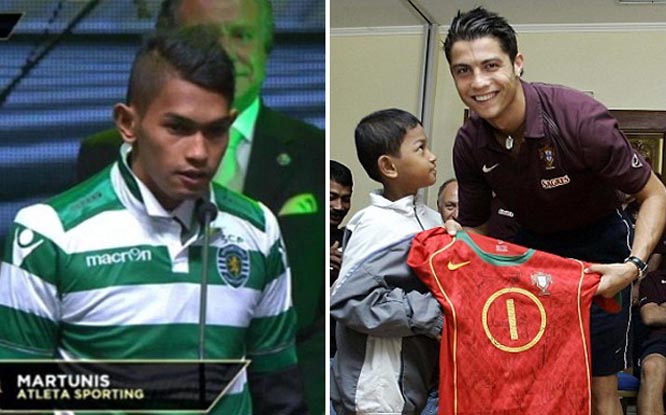 Câu chuyện cảm động về cậu bé mồ côi sống sót qua thảm họa sóng thần được Ronaldo cưu mang