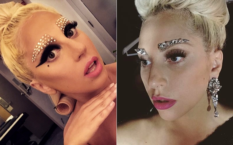 Muôn kiểu lông mày "không thể đụng hàng" của Lady Gaga