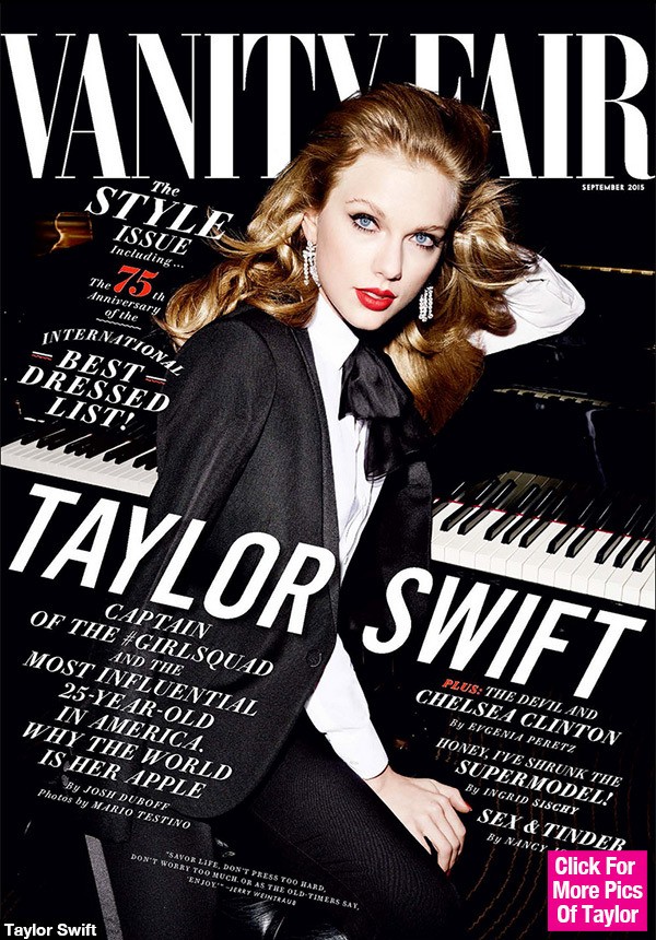 Taylor Swift đẹp quý phái trên trang bìa Vanity Fair