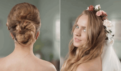 Kiểu tóc cô dâu thay đổi thế nào trong 50 năm qua