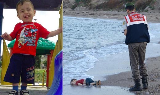"Xác cậu bé Syria bên bờ biển" gây chấn động toàn thế giới