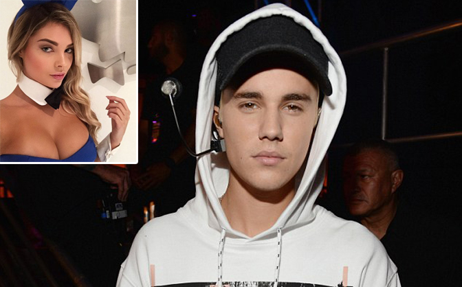 Justin Bieber ăn bạt tai vì sàm sỡ vòng 1 người mẫu Playboy