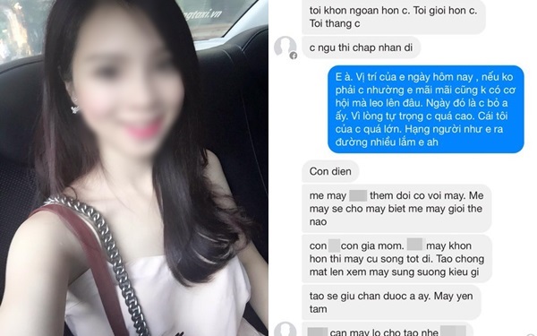 Thiếu nữ đáp trả "cao tay" khi bị bạn gái của người yêu cũ nhắn tin trêu tức