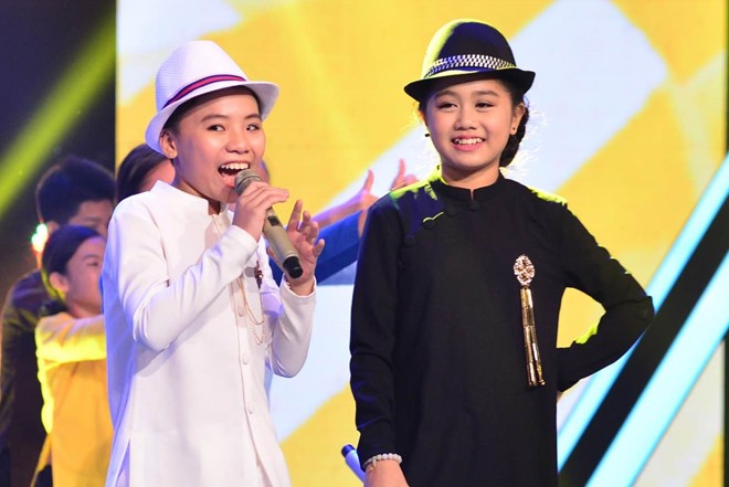 Công Quốc cạnh tranh Hồng Minh ngôi quán quân The Voice Kids