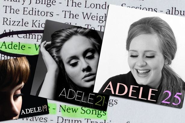 Adele hé lộ về 11 ca khúc trong album "25" sắp ra mắt