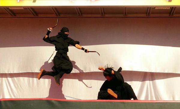 Lễ hội ninja thường niên 2015 tại xứ sở hoa anh đào