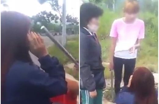 Phạt hành chính những nữ sinh Đà Nẵng dùng gậy sắt đánh nhau đổ máu