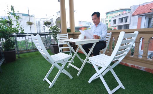 Thăm nhà riêng chỉ 26 m2 của Quang Tèo ở Hà Nội