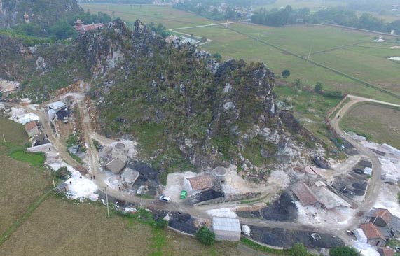 Phong tỏa núi đá vôi nơi 8 người tử vong