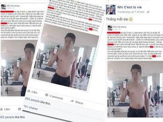 Lấy ảnh của người khác chế status chửi mẹ trên Facebook
