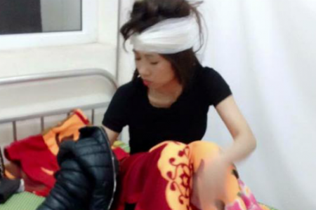 Linh Miu bị đánh nhập viện vì văng tục và đánh cụ bà 60 tuổi ở Thanh Hóa