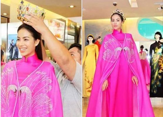 Nghi vấn Phạm Hương tiếp tục thi Hoa hậu Hòa bình Quốc tế 2016