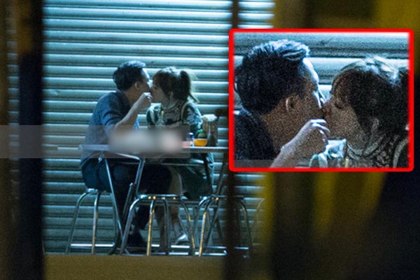 Hari Won bị bắt gặp say đắm hôn Trấn Thành giữa đêm khuya