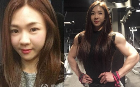 Cô gái Hàn Quốc khiến dân mạng "chỉ dám nhìn mặt, không nhìn người"