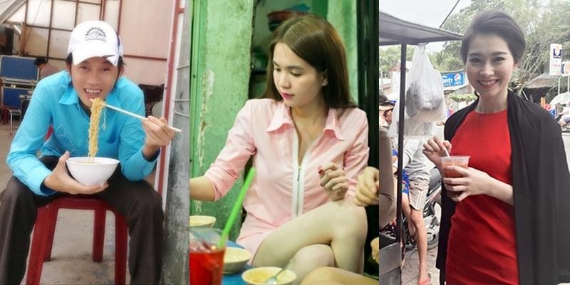 Loạt sao Việt “ghi trọn điểm” với sở thích ăn uống bình dân