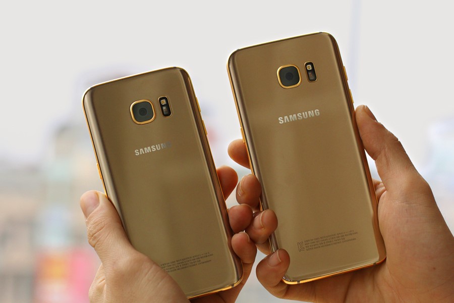 Galaxy S7, S7 edge mạ vàng giá 35-40 triệu tại VN