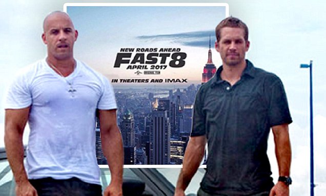 Vin Diesel cô đơn trong “Fast 8” vì thiếu Paul Walker