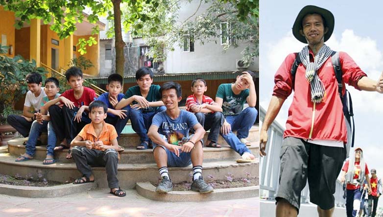 Chàng trai Sài Gòn đi bộ 63 tỉnh thành vì trẻ em nghèo