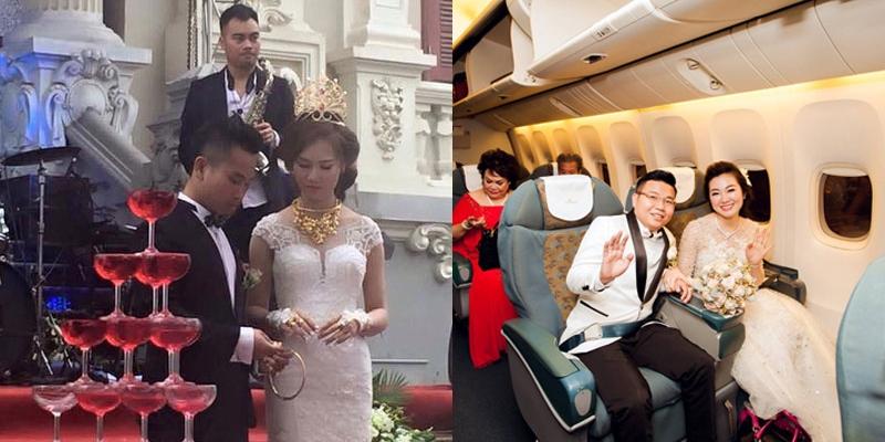 Những đám cưới bạc tỷ ngập trong hoa tươi và của hồi môn “khủng” của các cặp đôi Việt