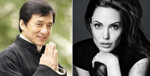 Angelina Jolie, Thành Long là sao được hâm mộ nhất thế giới