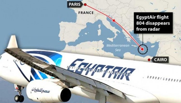 Máy bay Ai Cập mất tích đã được quân đội tìm thấy