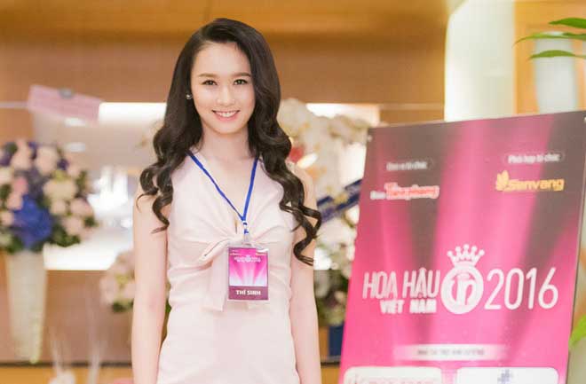 Vẻ đẹp của thí sinh vòng sơ khảo Hoa hậu Việt Nam 2016