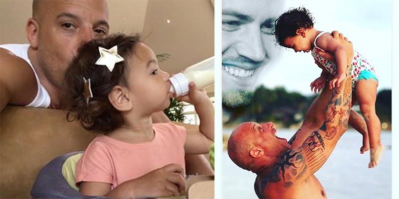 Vin Diesel khoe ảnh mình và con gái "chụp cùng" Paul Walker