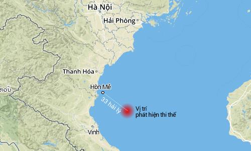 Tìm thấy thi thể phi công Trần Quang Khải trên biển Thanh Hóa