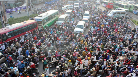 Hà Nội xem xét cấm xe máy từ năm 2025