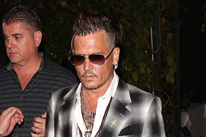 Johnny Depp xuất hiện tiều tụy giữa ồn ào ly hôn