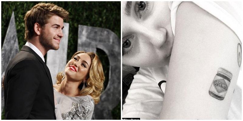Fan bấn loạn với hình xăm khẳng định tình yêu với Liam của Miley